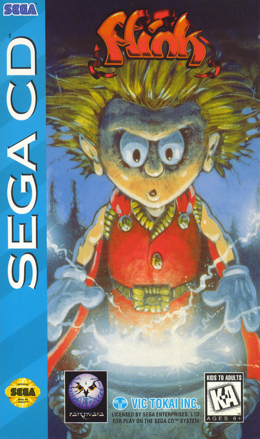 Flink (USA) Sega CD Game Cover